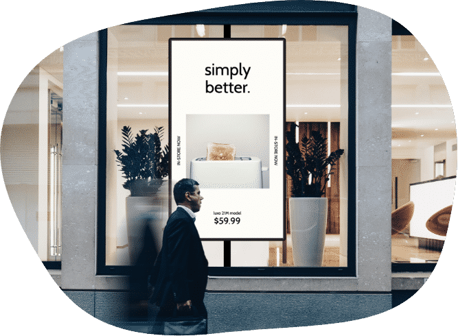 Digital signage template