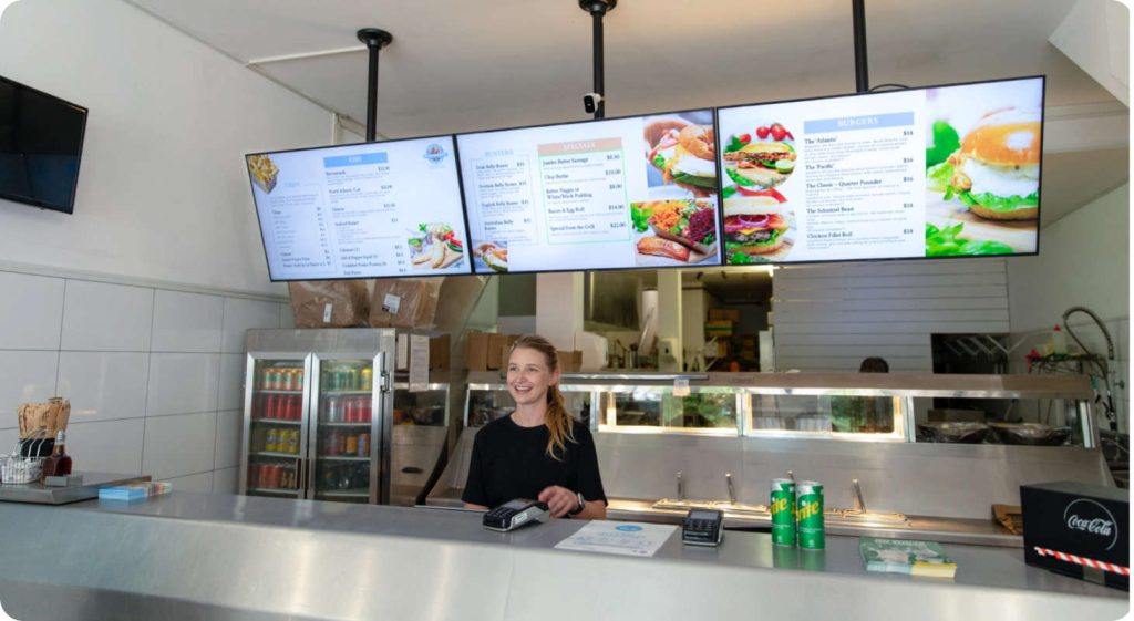 JP McCafferey's chooses Mandoe for digital signage