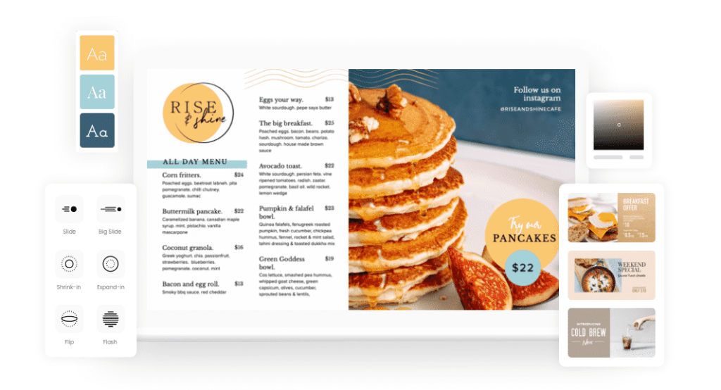 Cafe digital signage – the ultimate guide