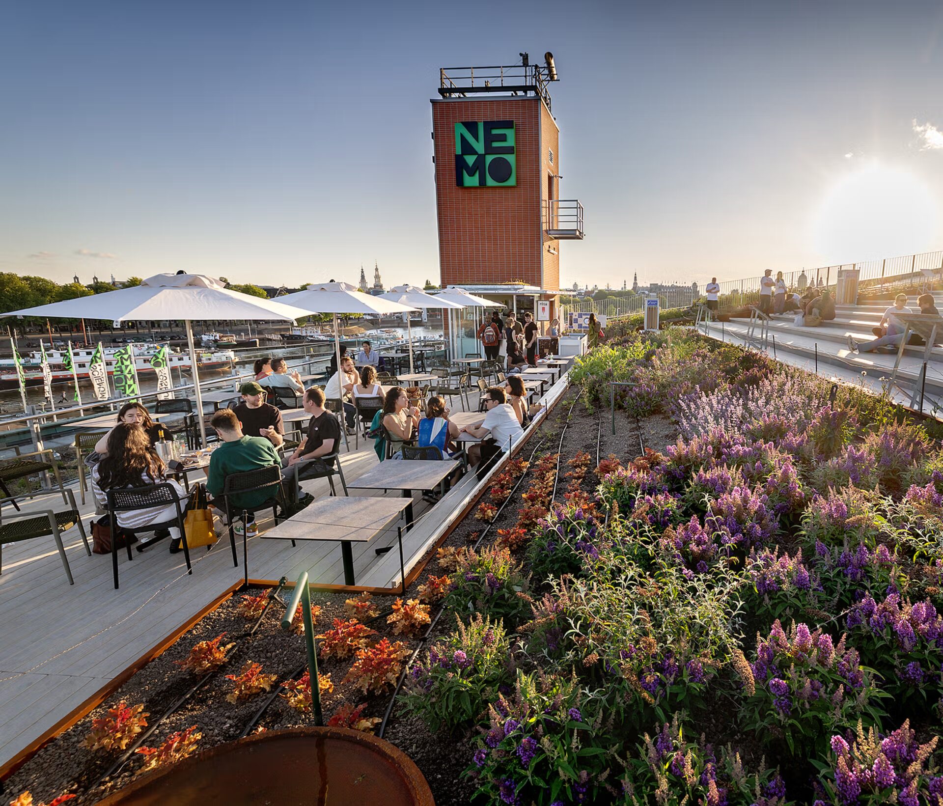 NEMO’s Rooftop Square – Amsterdam, Netherlands